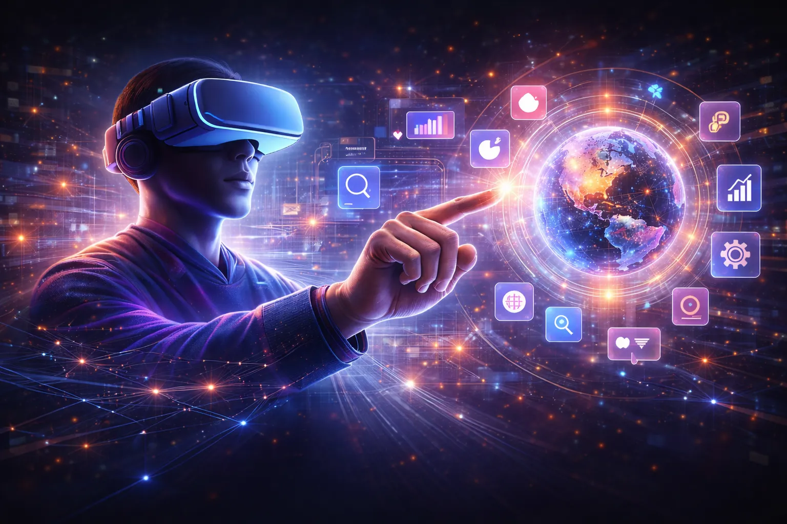 Interaksi digital immersive dengan UI UX dan teknologi responsif