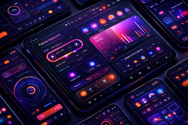 Ilustrasi UI UX dan 3 Immersive dalam digital marketing untuk meningkatkan konversi
