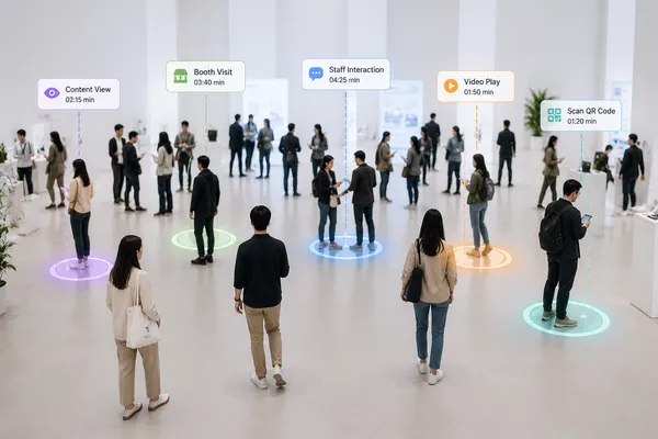 AI tracking interaksi pengunjung di event secara real-time